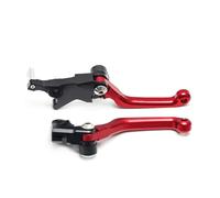 Bromsspakar Kopplingsspak Para CRF250L Para CRF300L Para Rally 2013-2024 Para CRF 250L Para 300L 2023 Palancas Embrague Freno Pivotante Accesorios Motocross(B Red)