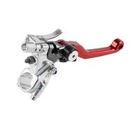 Bromsspakar Kopplingsspak Para CRF250R 2004-2009 Para CRF450R 2004-2008 Para CRF250X Para CRF450X 2005-2017 Palanca De Embrague Con Manija Percha De Embrague Anodizado Rojo Motorcykelbroms