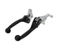 Bromsspakar Kopplingsspak Para CRF250RL Para CRF300L Para CRF250RALLY Para CRF300L Palanca De Embrague De Freno De Motocicleta Palancas De Aleación Titanio Aluminio 2012-2020 Motorcykelbroms(Black)