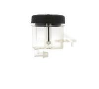 Bromsspakar Kopplingsspak Para Kawasaki KLX Para Alconstar- 7/8 "22mm Motocicleta Embrague Freno Cilindro Maestro Depósito Palancas Kit Juego De Depósito De Fluido Motorcykelbroms(Oil cup transparent)