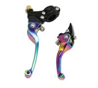 Bromsspakar Kopplingsspak Para Motocicleta Kawasaki Juego De Palanca De Freno De Embrague Colorido Motorcykelbroms(Type A01)