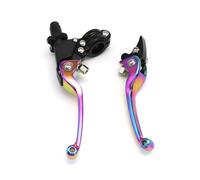 Bromsspakar Kopplingsspak Para Motocicleta Kawasaki, Juego De Palanca De Freno De Embrague Colorido Motorcykelbroms(Type B02)