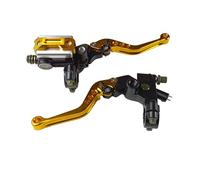 Bromsspakar Kopplingsspak Para Suzuki Juego Iezas Cilindro Maestro Línea Cable Freno Tambor Palanca Embrague De Freno De Motocicleta De 22 Mm Motorcykelbroms(Yellow)