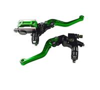 Bromsspakar Kopplingsspak Para Suzuki Juego Iezas Cilindro Maestro Línea Cable Freno Tambor Palanca Embrague De Freno De Motocicleta De 22 Mm Motorcykelbroms(Green)