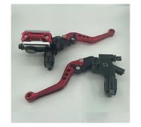 Bromsspakar Kopplingsspak Para Suzuki Juego Iezas Cilindro Maestro Línea Cable Freno Tambor Palanca Embrague De Freno De Motocicleta De 22 Mm Motorcykelbroms(Red)