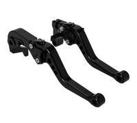 Bromsspakar Kopplingsspak Para YZF Para R7 2022 2023 2024 Juego Palanca Tambor Embrague Freno Motocicleta Palanca Repuesto Manija Plegable Bicicleta Eléctrica De Cross Motorcykelbroms(Black)