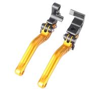 Bromsspakar Kopplingsspak Para YZF-R1 2004 2005 2006-2008 Para YZFR6 2005 2006 2007 2008 2009 2009-2011 2pcs Gold Motorcycle Corta Carreras Palancos Embrague Freno Carreras Motorcykelbroms