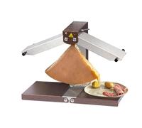 Bron Coucke RACLETTE ELECTRICA, 1000W, Acero Inoxidable, tradicional para grandes grupos y restaurantes