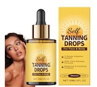 Bronceador Solar Natural De Ámbar - Gotas De Bronceado Autónomas Personalizables Sunless Tanning | Gotas De Autobronceado Mejorando El Resplandor | Cuevas De Bronceado Bronceado Para Un Color G