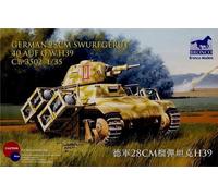 Bronco Cb35002 - 1/35 Alemán 28cm Swurfgerat 40 Sobre G. W. H39 - Nuevo