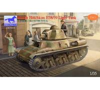 Bronco Cb35019 - 1/35 Tanque Ligero Francés H38/39 (2 Versiones) - Nuevo