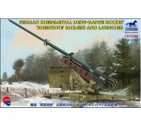Bronco Cb35048 - 1/35 Alemán Rheinmetall Cohete Rheinbote And Lanzador - Nuevo