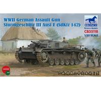 Bronco Cb35118 - 1/35 II Guerra Mundial Dt. Sturmgeschütz III Ausf. E - Nuevo