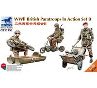 Bronco CB35192 - 1/35 WWII British Parattroops en Acción Set B - Nuevo