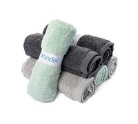 Brondell Toallas de bambú para bidé, Paquete de 6