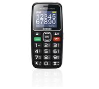 Brondi Amico Unico Teléfono Gsm Para Ancianos Con Botones Grandes Dual SIM Negro