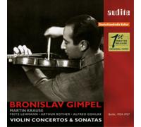 Bronislav Gimpel – Concertos et Sonates de Sibelius, Schubert, Mendelssohn, Tartini – CD