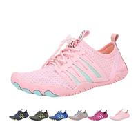 Bronoir Skin Pro with Copper - Grounding Barefoot Shoes, Hike Barefoot Footwear Shoes for Women Men, Non-Slip(Pink,40 EU)