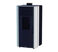 BRONPI - Estufa de Pellet Color Marfil Modelo CORAL-MF de 15 kW