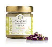 Brontedolci Crema Spalmabile di Pistacchio Elite Spreadable Pistacho Crema 190g en Vidrio de Sicilia con 40.5% Pistacho