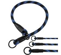 BronzeDog - Collar para Perro con Cuerda Trenzada para Entrenamiento, Collares para Perros pequeños, medianos y Grandes Cachorros