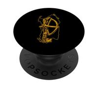 BRONZETTO SHARDANA ATLANTIS ANCIENTE NURAGIC ISLA CERDEÑA PopSockets PopGrip Adhesivo