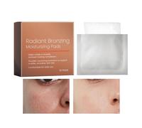 Bronzing Skin Pads, Moisturizing Cotton Wipes, 10 Piece Set with Hydrating Formula, Radiant Beauty Pads, Skin Pad with Soft Texture, Pad for Tone Brighten Makeup Use