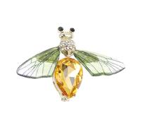 Brooch Dressy Shawls for Weddings Girl Accessories Decoration Bee Pin Pearl Retro Honey Decor Wedding Ceremony Decorations Hat Green Acrylic
