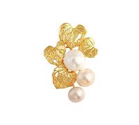 Brooch Pin for Women Unique Pearl Brooches Coat Sweater Cardigan Silk Scarf Pin for Women Elegant Clothing Decoration Brooch Pins for Women Gifts Bro