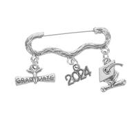 Brooch Pin Women Elegant Safety Lapel Accessory Graduation Present Decor to Celebrate Achievements for Lasting Memories