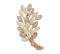 brooches Alloy Ears of Wheat Brooch Jewelry for Women Exquisite Shawl Scarf Collar Clips Lapel Pin Made in China