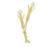 Brooches Pin Ladies Fashion Accessories Ladies Elegant Crystal Wheat Brooch Wheat Shape Party Banquet Brooch Brooch (Yellow)