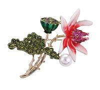 brooches Vintage Alloy Brooch Handmade Enamel Painting Collar for Shawl Jewelry Decorative Corsage Lapel Pin Made in China