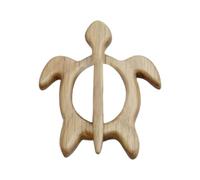 Brooden Brooch Pin - Brooches with Wooden Animal Pattern Craft Badge Cartoon Pin, Wooden Brooch Pin, Cute Shawl Pin Scarf Buckle | Animal Print Brooch Gift for Women Girls Fashion, Siehe Beschreibung,