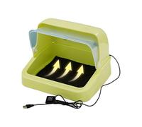 Brooder Box for Chicks, Poultry Breeding Cage with Built-In Heating Pad, USB Powered, Adjustable 25℃-35℃ Temperature, Suitable for Duckling, Parrot, Quail, Lizard, Turkey Birds