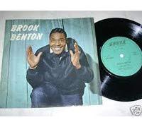 Brook Benton - Brook Benton Four Great Numbers by Brook UK 45 7" sgl +Pic Slv +A New Love