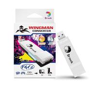 Brook Wingman FGC2 Converter - Arcade Joystick Adaptador Gamepad para PS5 y PC, compatible con todos los juegos de PS5