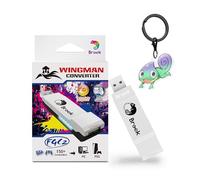 Brook Wingman FGC2 Convertidor con Llavero - Adaptador de Joystick Arcade Gamepad para PS5 y PC, Soporta Todos los Juegos de PS5 (Versión Oficial Exclusiva)
