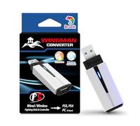 Brook Wingman P5 - P5, P4, convertidor de controlador de juegos de PC | Soporta controladores inalámbricos y con cable | Vibración y detección de movimiento de seis ejes | Turbo, macro y reasignación