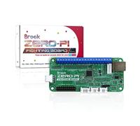 Brook Zero- Pi Fighting Board versión fácil - Compatible con Switch/PS3/PS2/PS/PC (X-Input)/emulador de Juegos Retro a Cabezal de Terminal de Tornillo de Palo Arcade Incluido