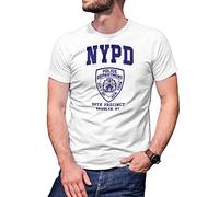 Brooklyn 99 Inspired by Series New York Police Nine Nine Precinct Camiseta De Hombre Blanca Size 3XL