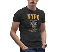 Brooklyn 99 New York Police Nine Nine Camiseta De Hombre Negra Size M