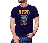 Brooklyn 99 New York Police Nine Nine Precinct Camiseta Azul Marino para Hombre Size 3XL