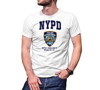 Brooklyn 99 New York Police Nine Nine Precinct Camiseta De Hombre Blanca Size M
