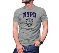 Brooklyn 99 New York Police Nine Nine Precinct Camiseta De Hombre Gris Size XXL