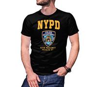 Brooklyn 99 New York Police Nine Nine Precinct Camiseta De Hombre Negra Size L