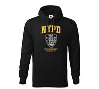 Brooklyn 99 New York Police Nine Nine Sudadera con Capucha Negra Unisex Size S
