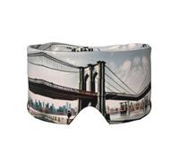 Brooklyn Bridge - Máscara para dormir con estampado de Ojos, suave y cómoda, para hombres y mujeres