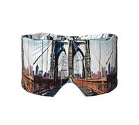 Brooklyn Bridge - Orejeras para dormir de viaje, bloqueo de ruido y cobertura de luz, ayuda para dormir