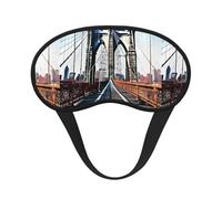 Brooklyn Bridge Print - Antifaz para dormir unisex con diseño de puente de Brooklyn
